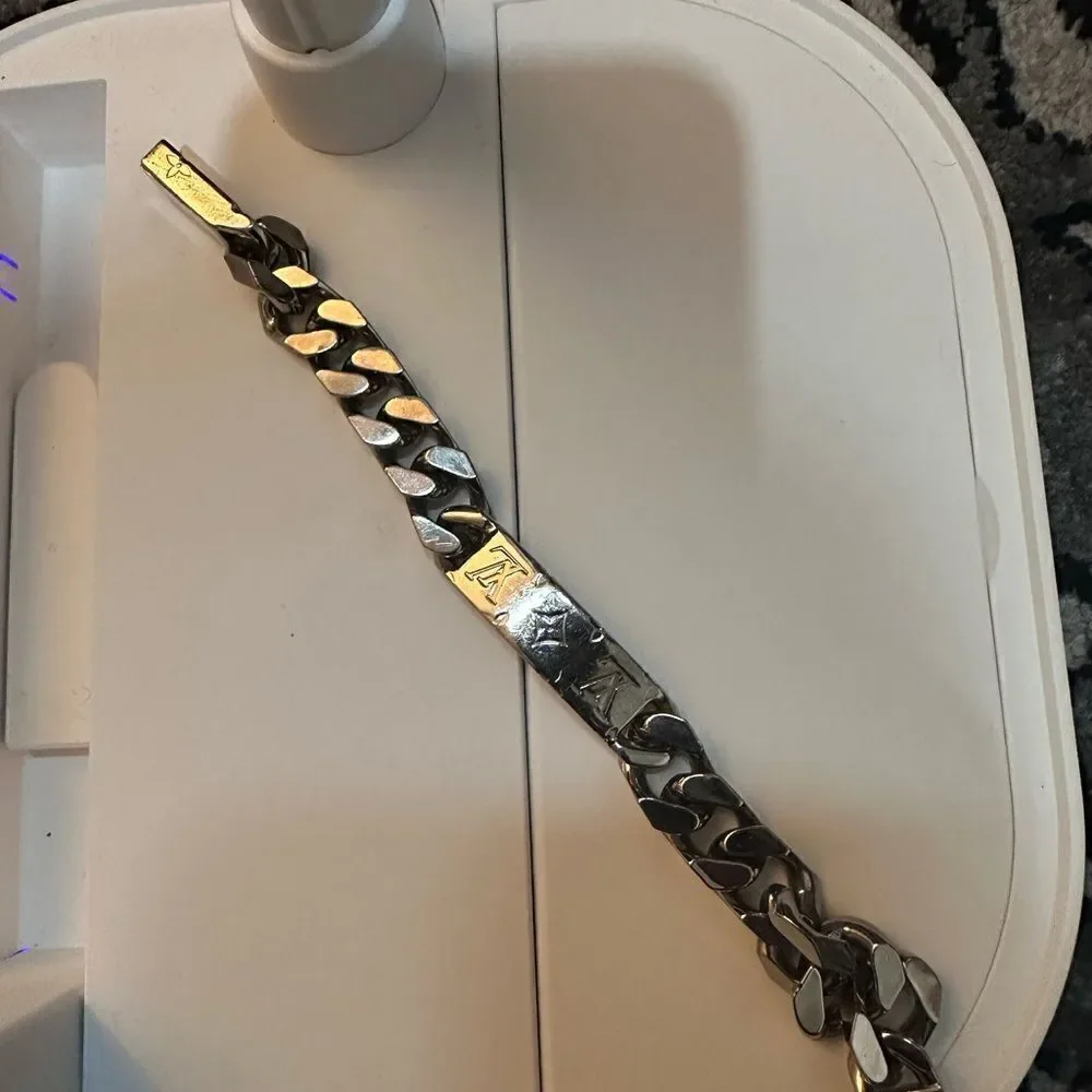 Louis Vuitton Monogram Chain Bracelet